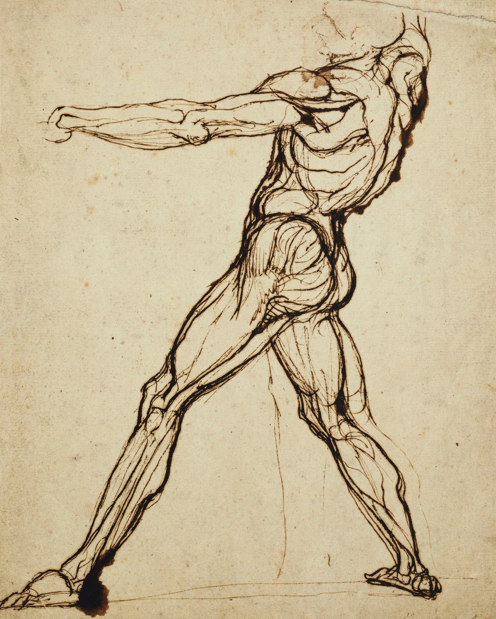 Un nudo che lancia da Johann Heinrich Füssli