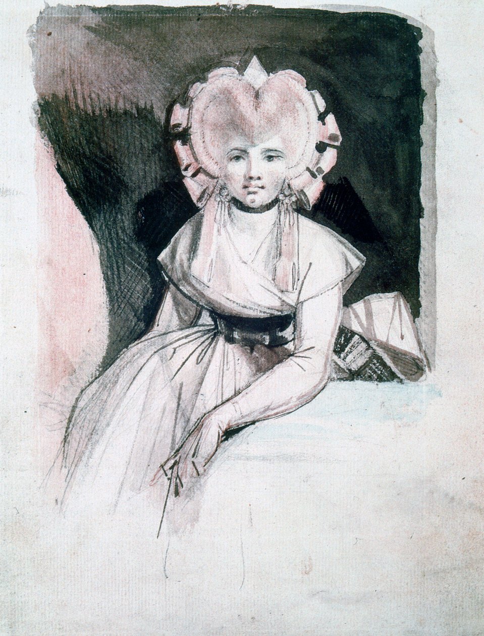 Ritratto di Mrs Fuseli, 1741-1825 da Johann Heinrich Füssli