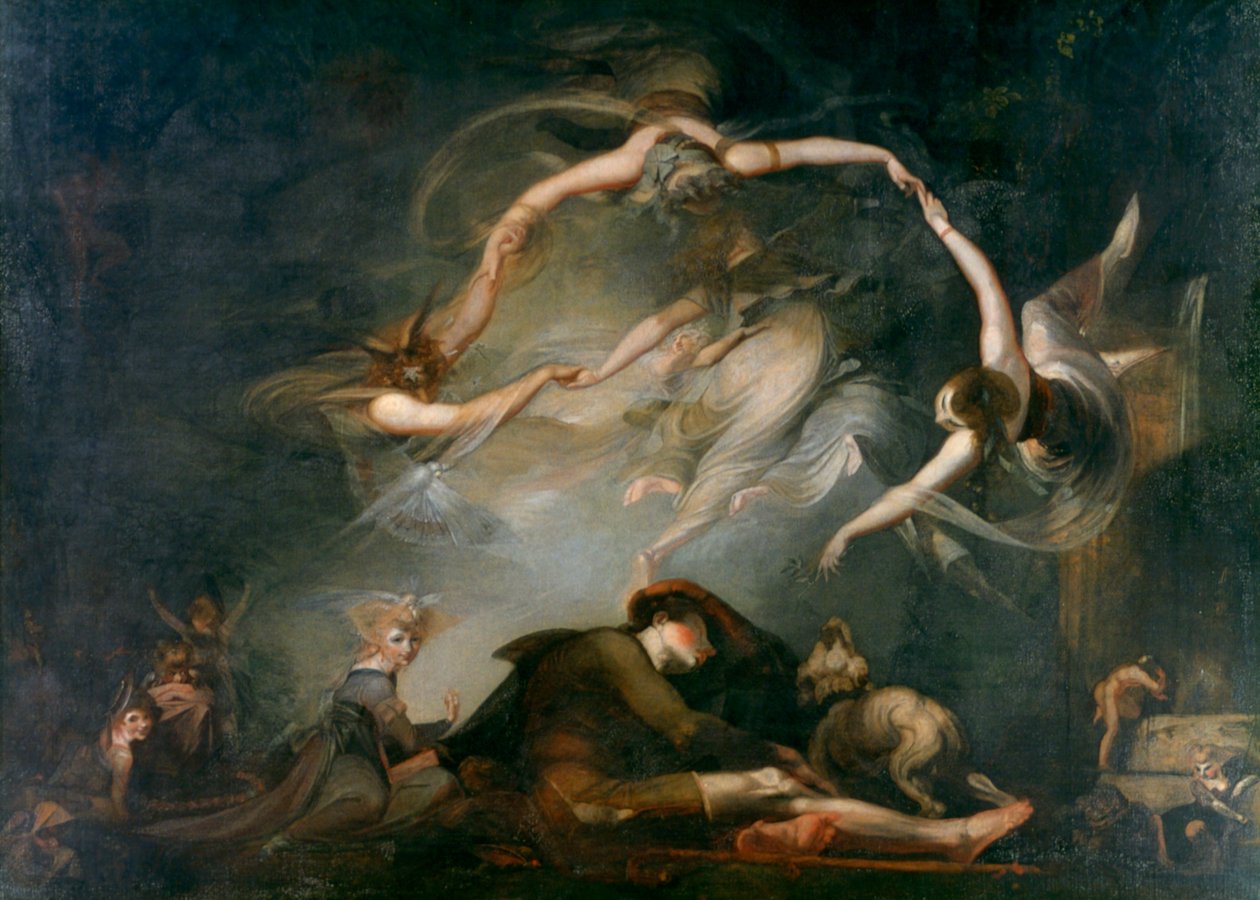 Il sogno dei pastori, da Paradiso Perduto, 1793 da Johann Heinrich Füssli