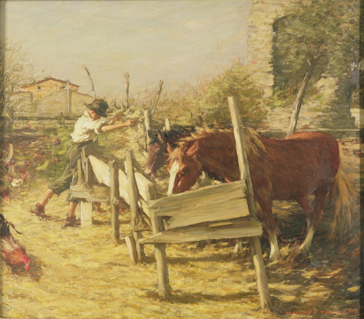 La Via Appia da Henry Herbert La Thangue