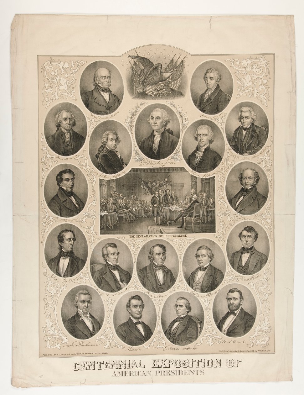 Esposizione centennale dei presidenti americani da Henry Hitchings