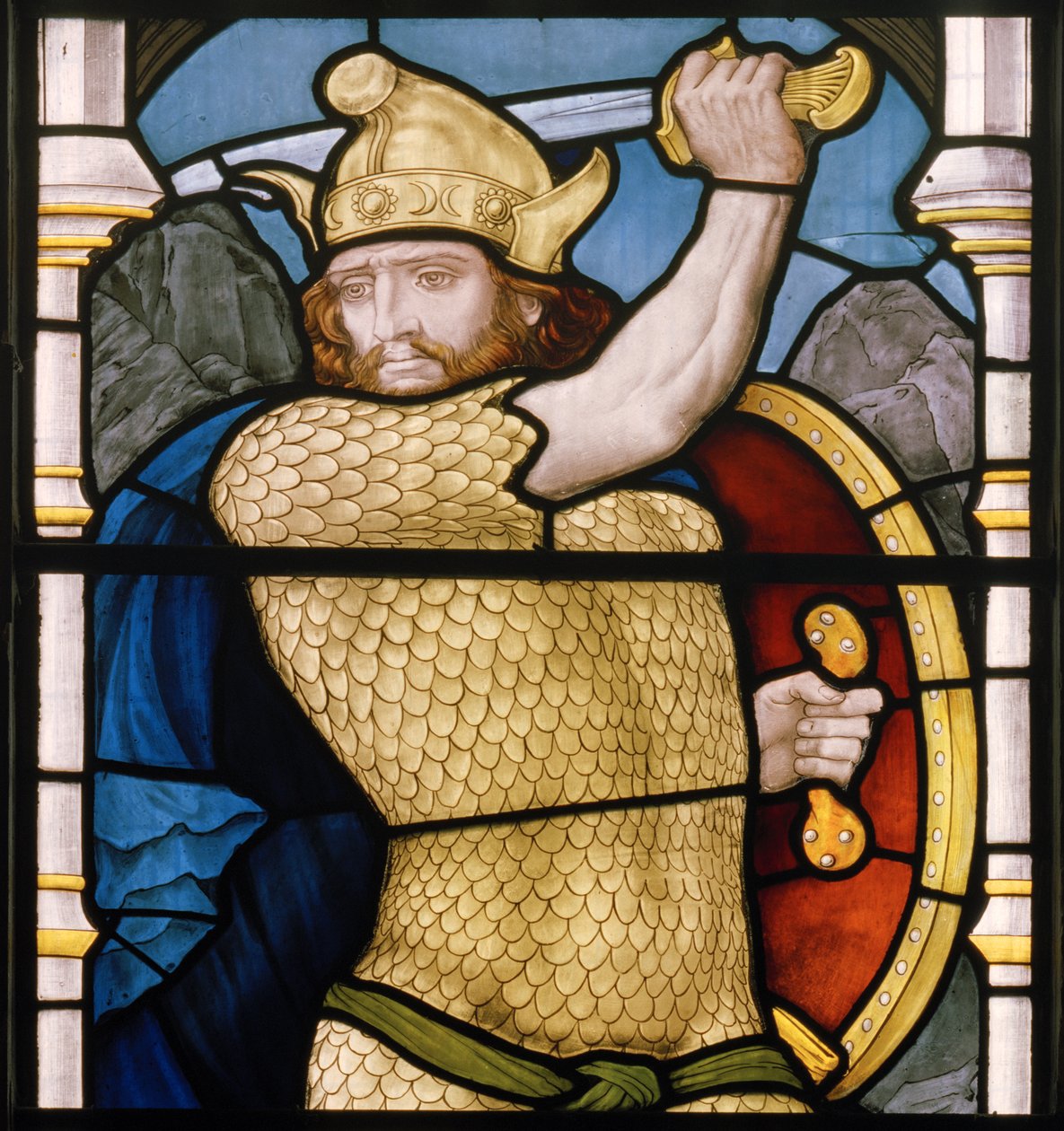 Dettaglio di Giosuè da Henry Holiday