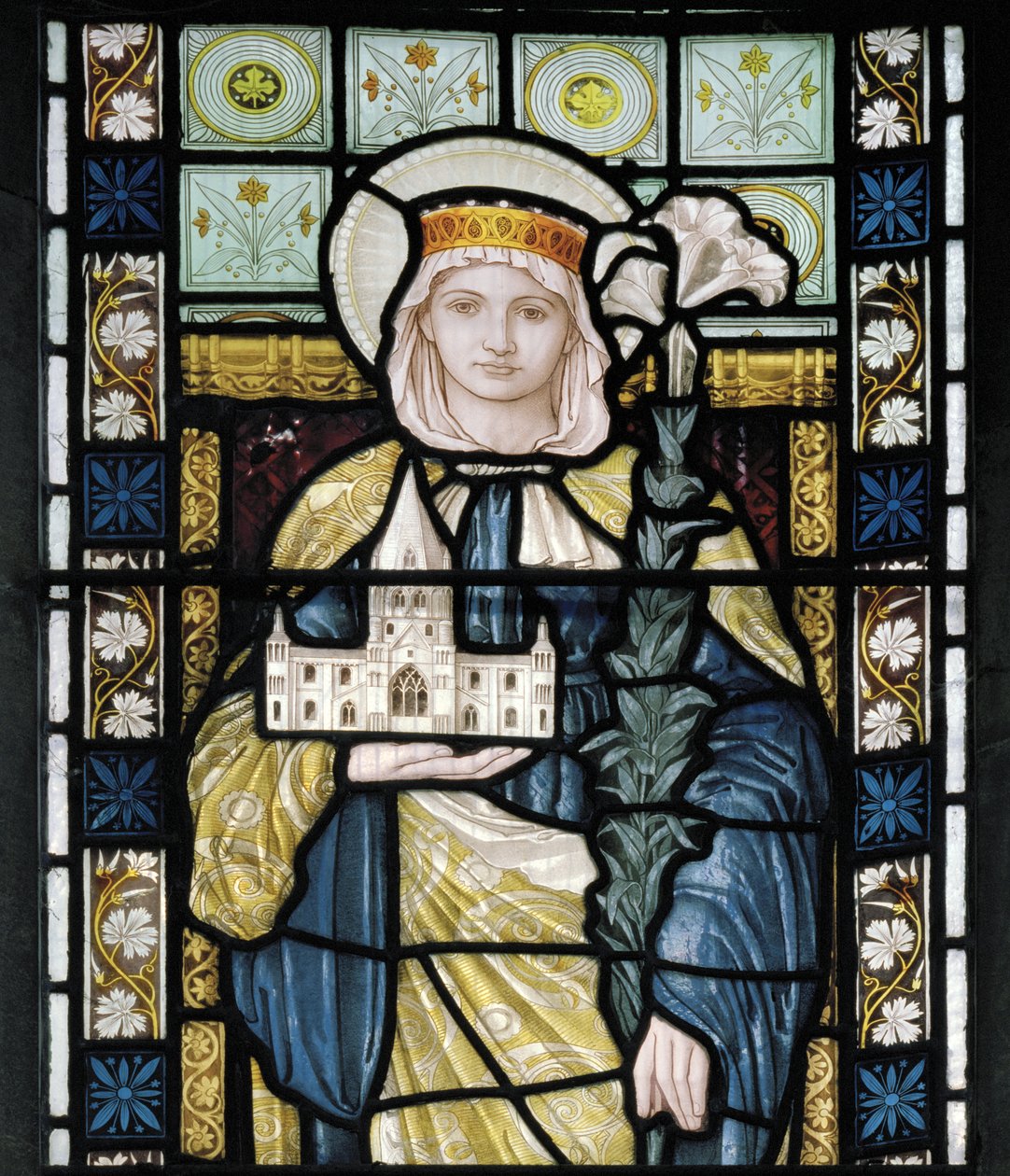 Santa Frideswide, c.1872 da Henry Holiday