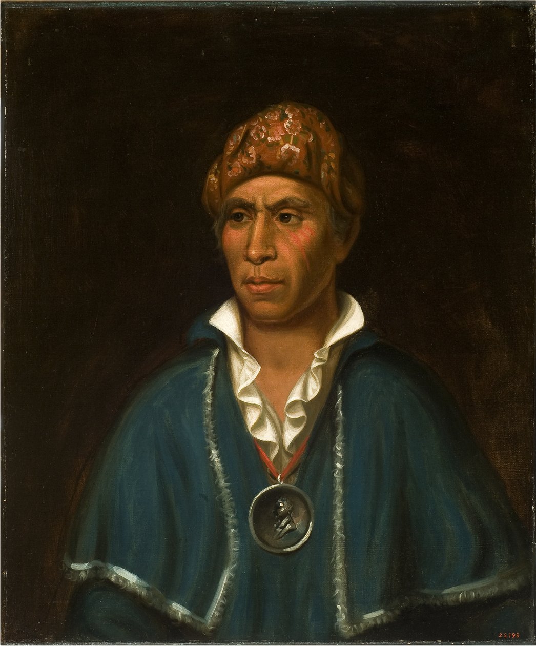 Qua-Ta-Wa-Pea (Shawnee), 1832-33 da Henry Inman