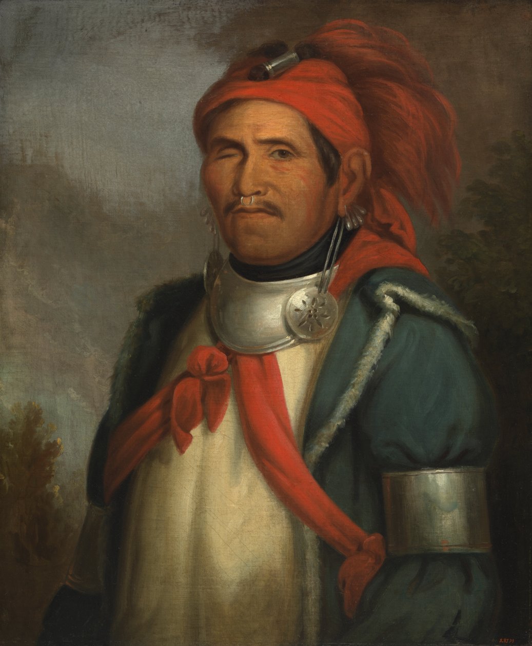 Tenskwatawa, c. 1830-1833 da Henry Inman