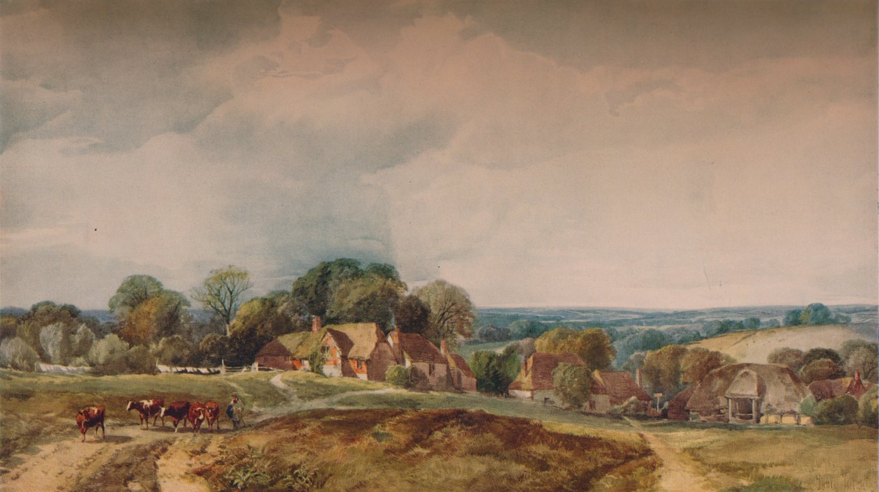 Una Vista del Kent, c1845 da Henry Jutsum