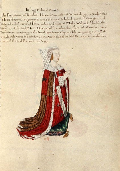 Elizabeth Howard Contessa di Oxford da Henry Lilly
