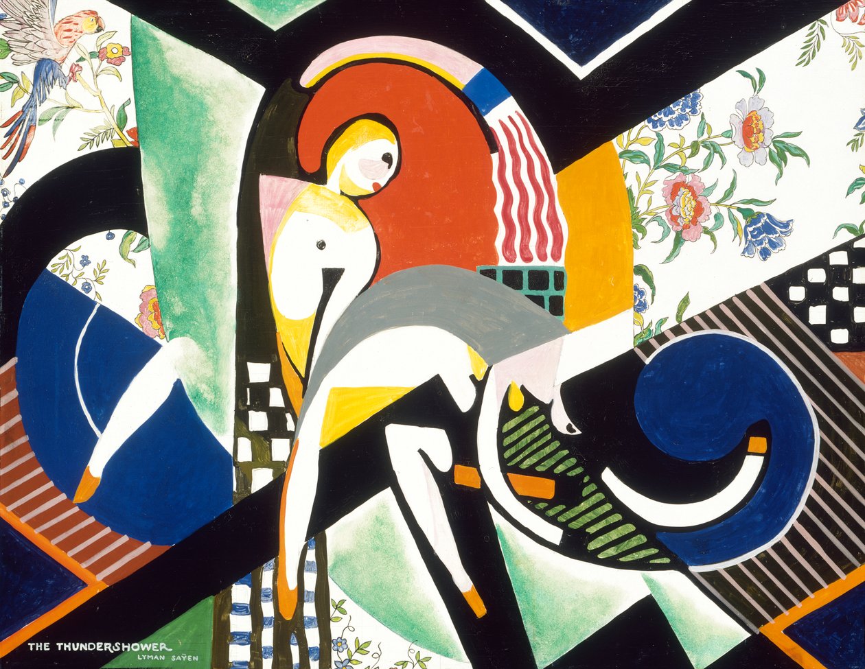 Il temporale, ca. 1917-1918 da Henry Lyman Saÿen