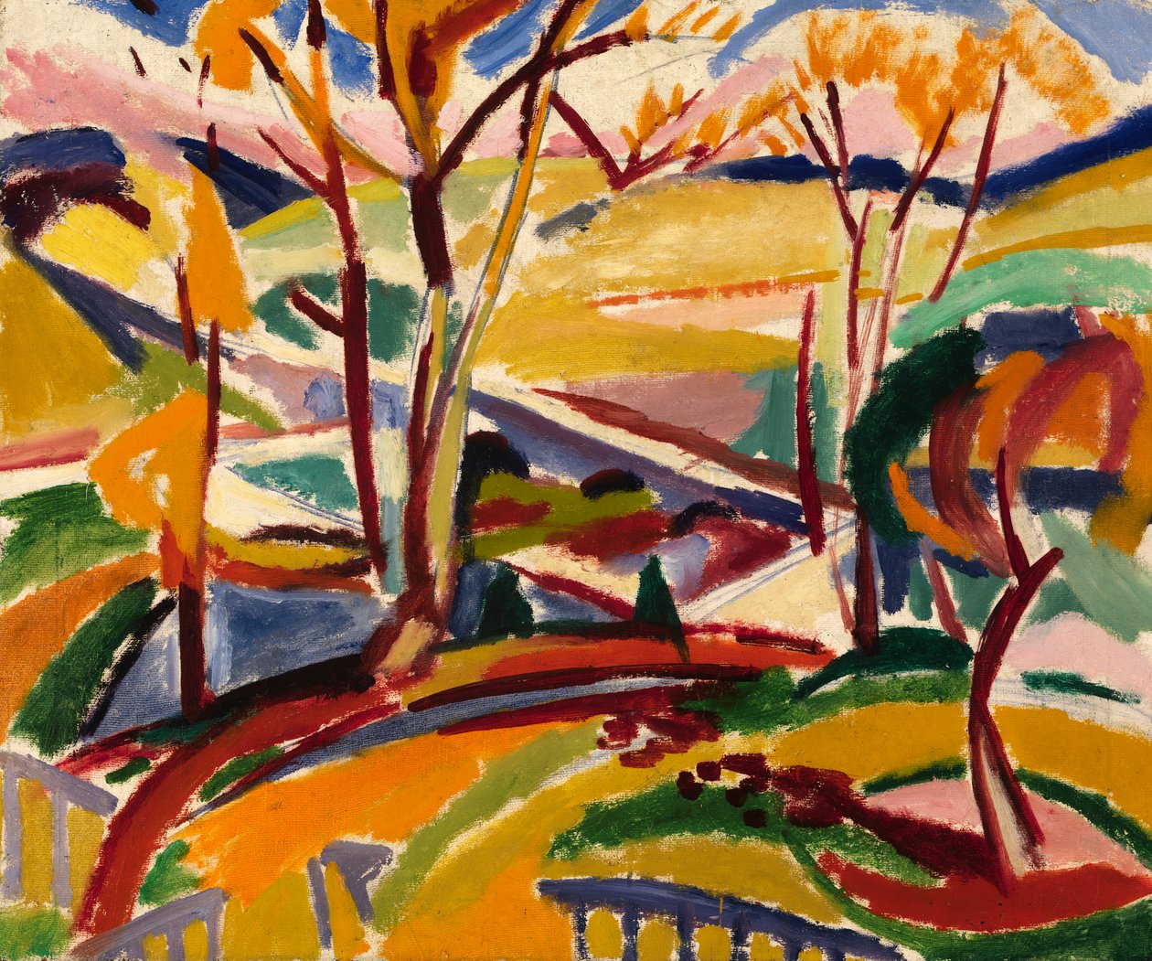 Valley Falls I, 1915 da Henry Lyman Saÿen