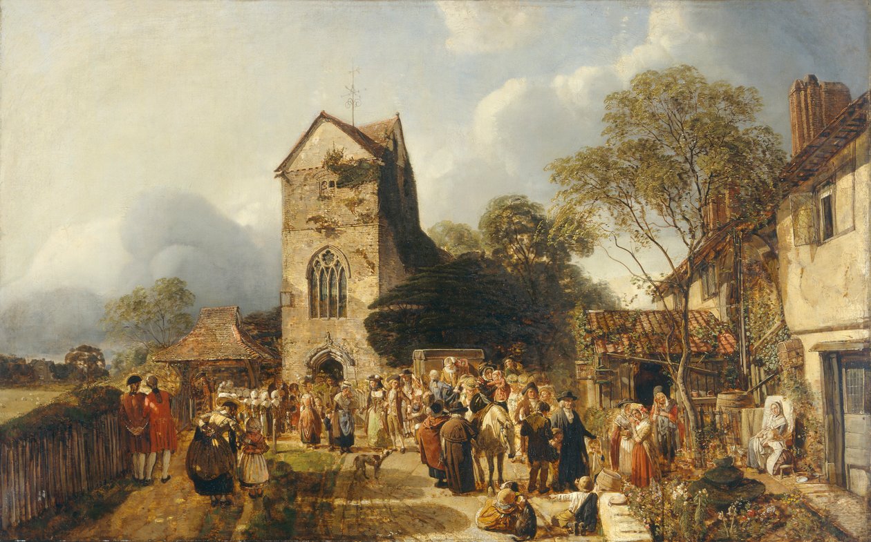 Un vecchio cimitero di campagna da Henry Mark Anthony