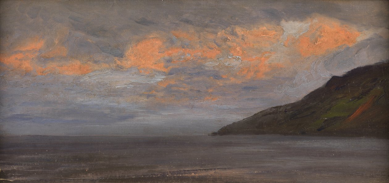 Tramonto sulla costa da Henry Moore
