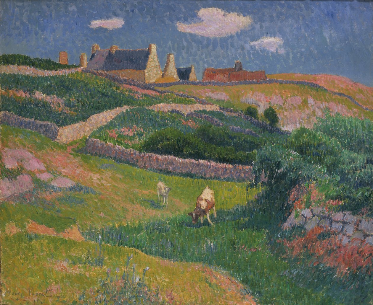Paesaggio bretone da Henry Moret