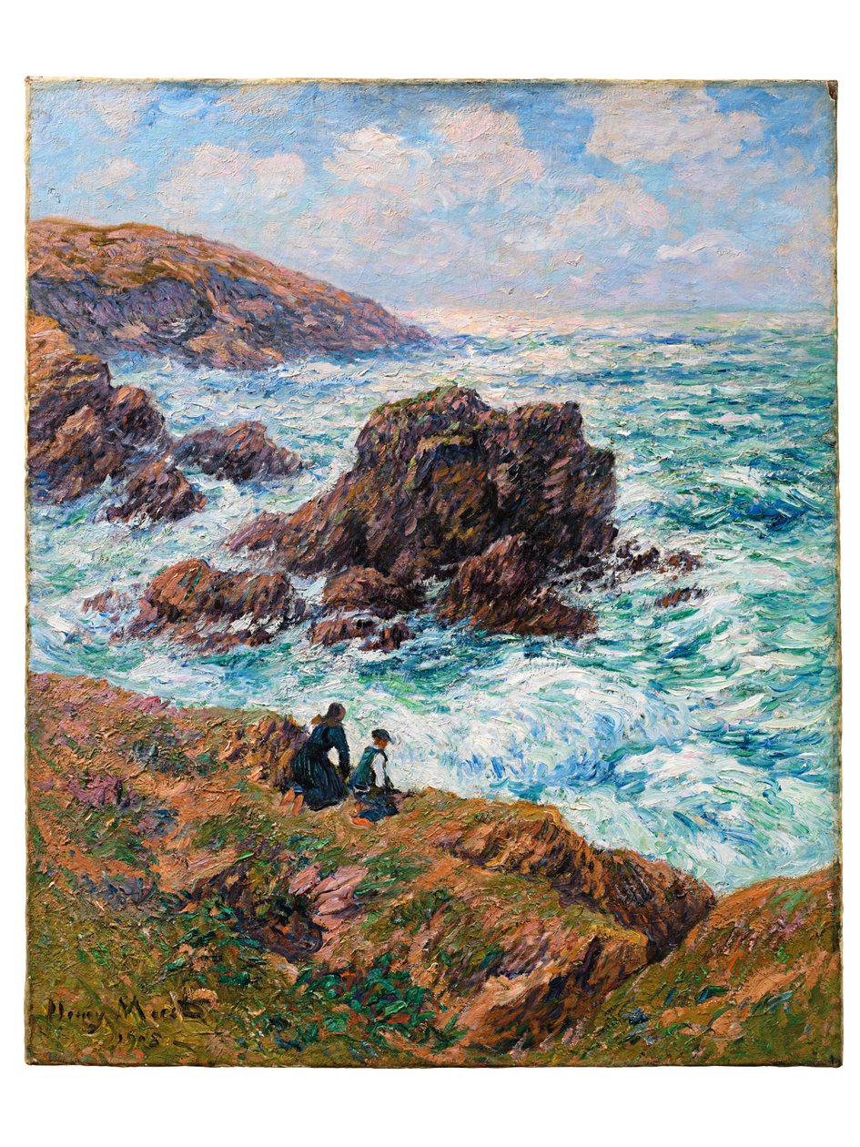 Costa di Clohars, Finistère, 1908 da Henry Moret