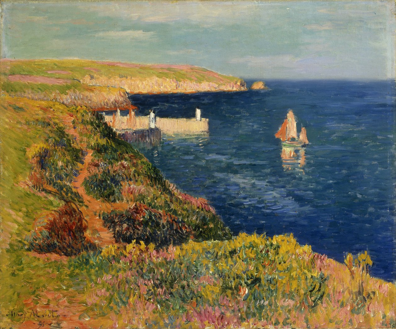 Port-Eudy, Ile-de-Groix da Henry Moret