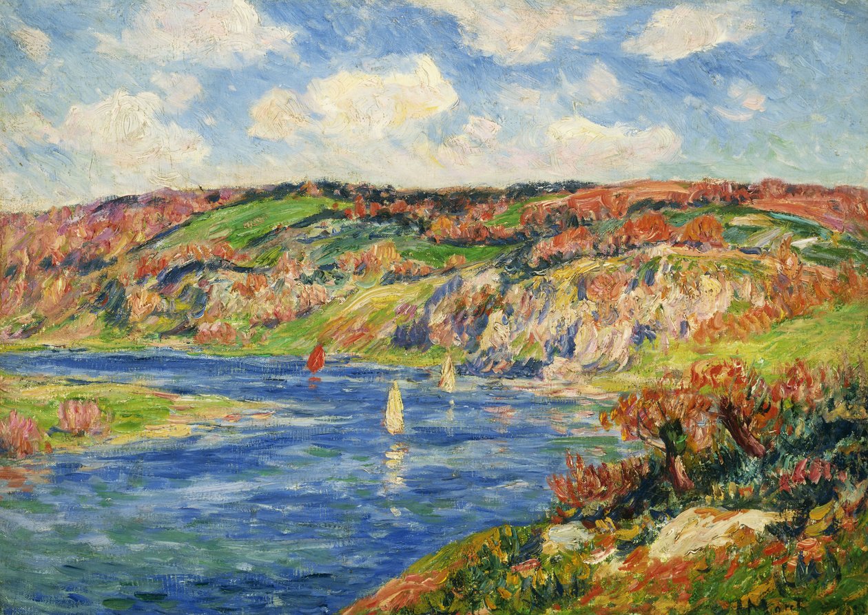 Rivière de St. Maurice da Henry Moret