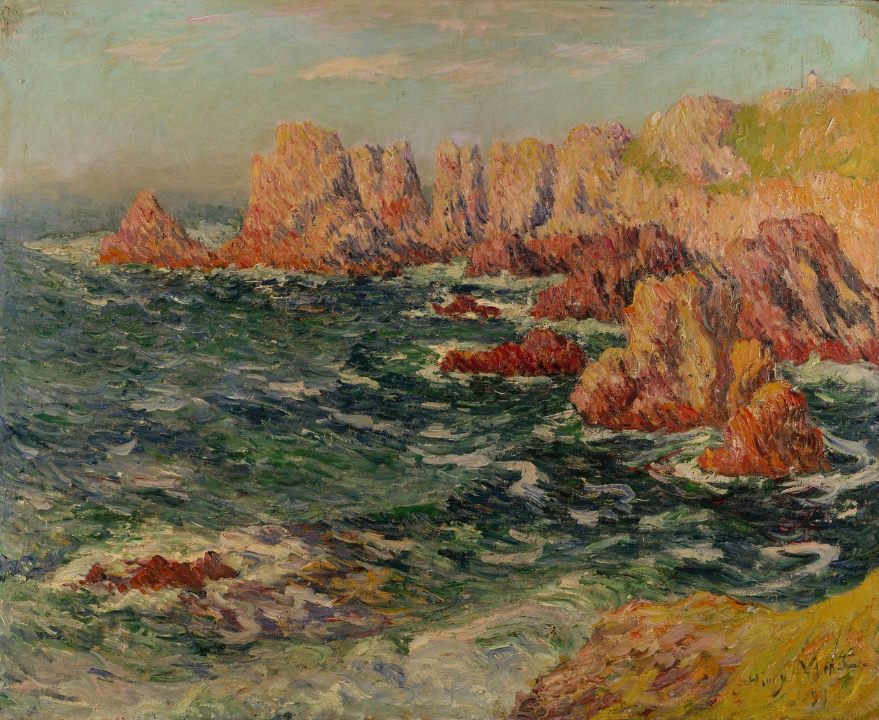La Costa della Bretagna da Henry Moret