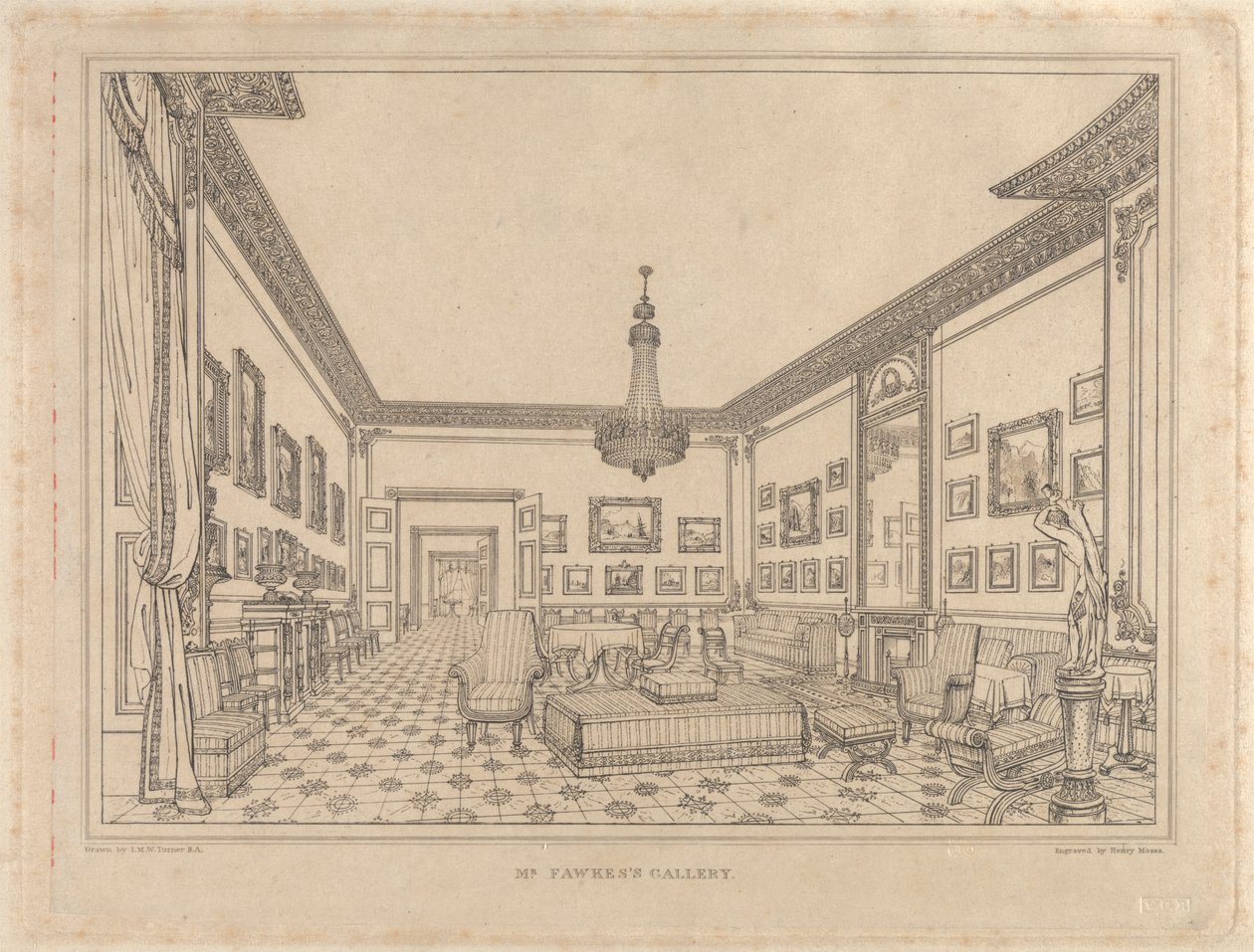 Galleria del Sig. Fawkes da Henry Moses