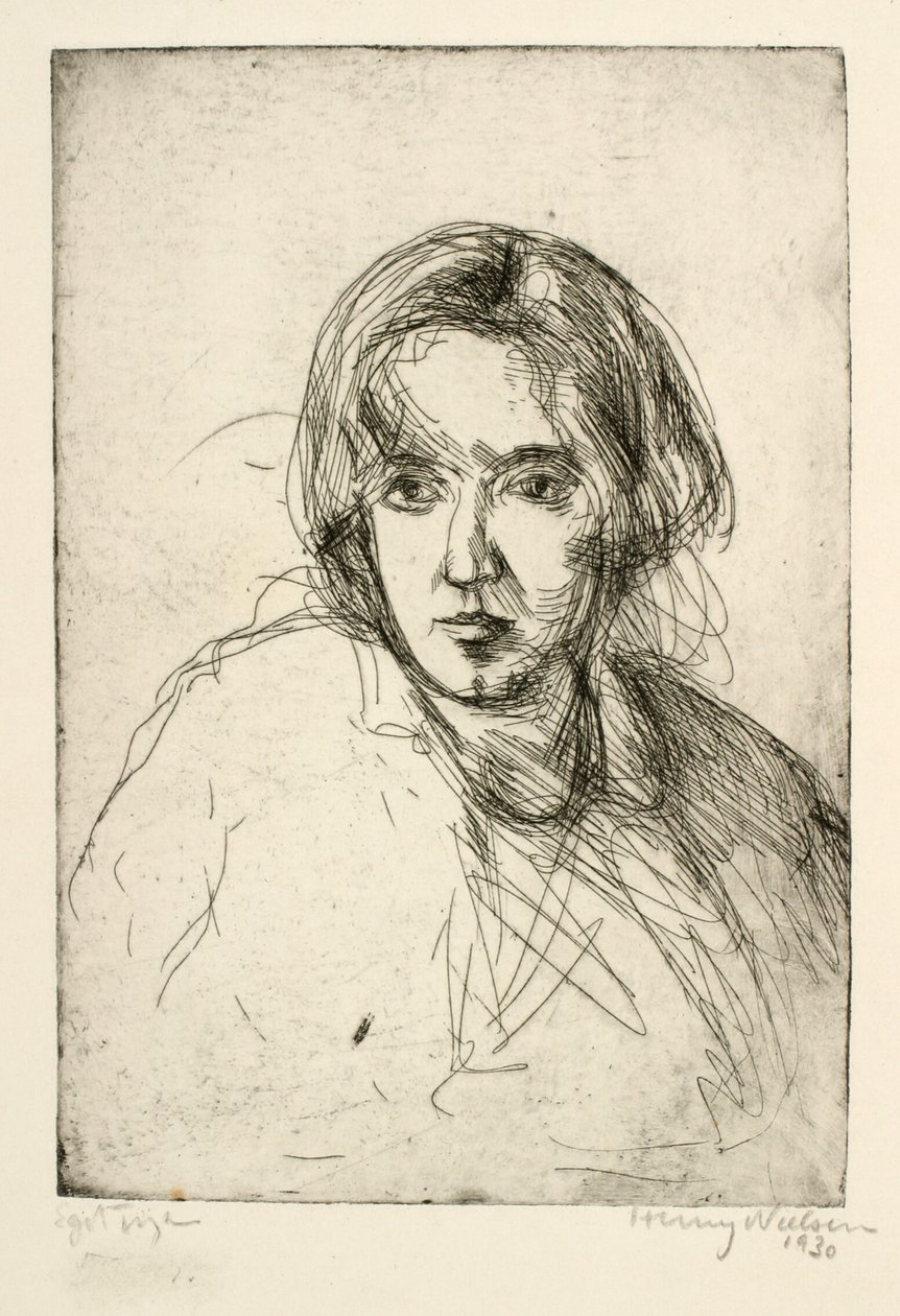 Ritratto di donna da Henry Nielsen