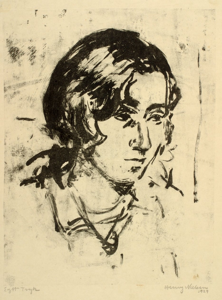 Ritratto di donna da Henry Nielsen