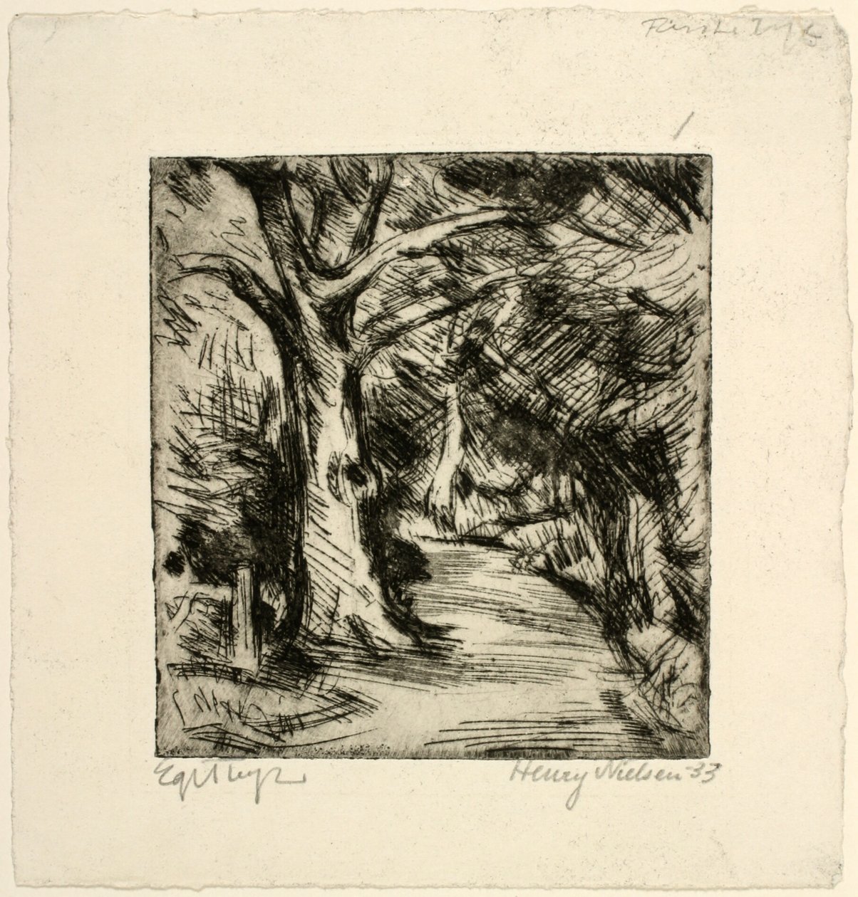 Strada forestale. Riis skov da Henry Nielsen