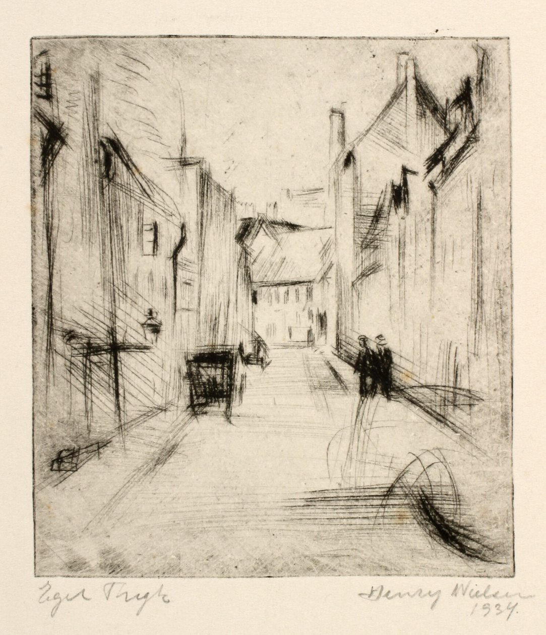 Stradina ad Allinge da Henry Nielsen