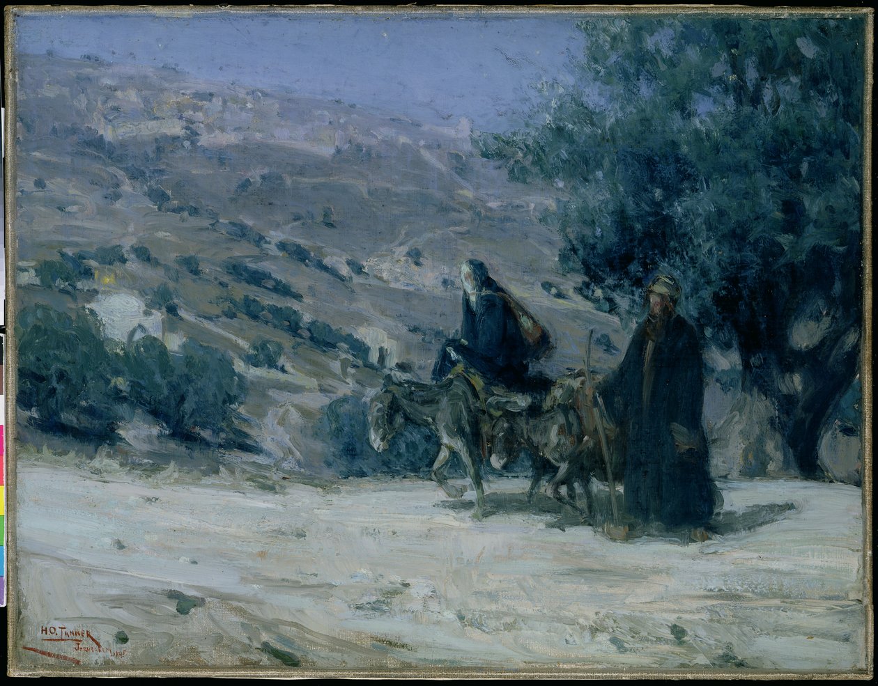 Fuga in Egitto, 1899 da Henry Ossawa Tanner
