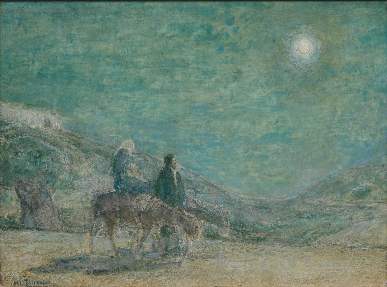 Fuga in Egitto, ca. 1916 da Henry Ossawa Tanner