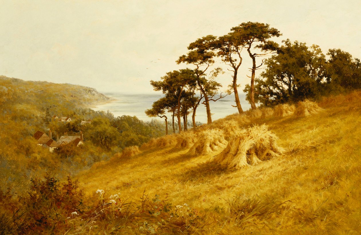 Tempo di Raccolto, Fairlight, Sussex da Henry Parker
