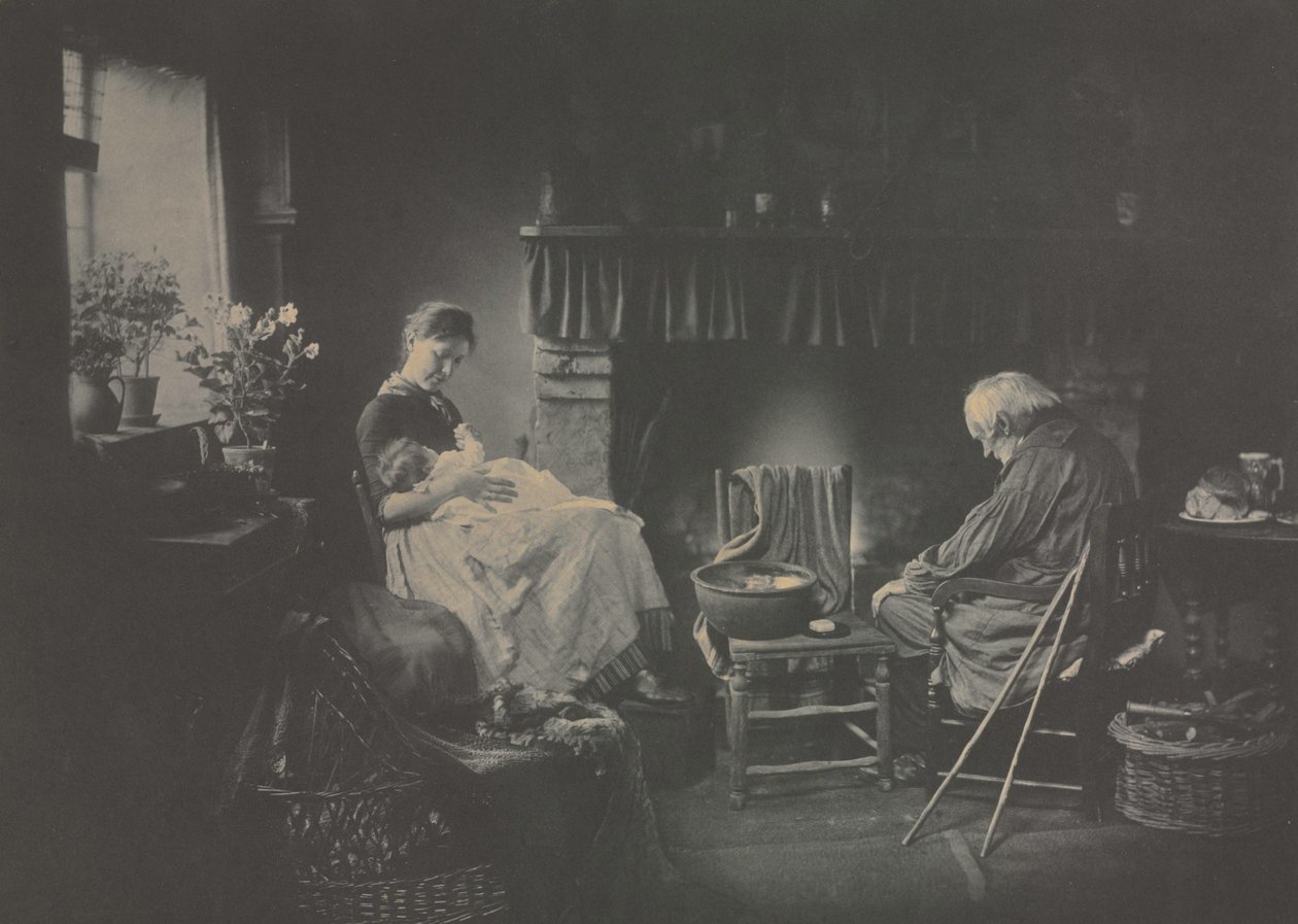 Alba e tramonto, 1885 da Henry Peach Robinson