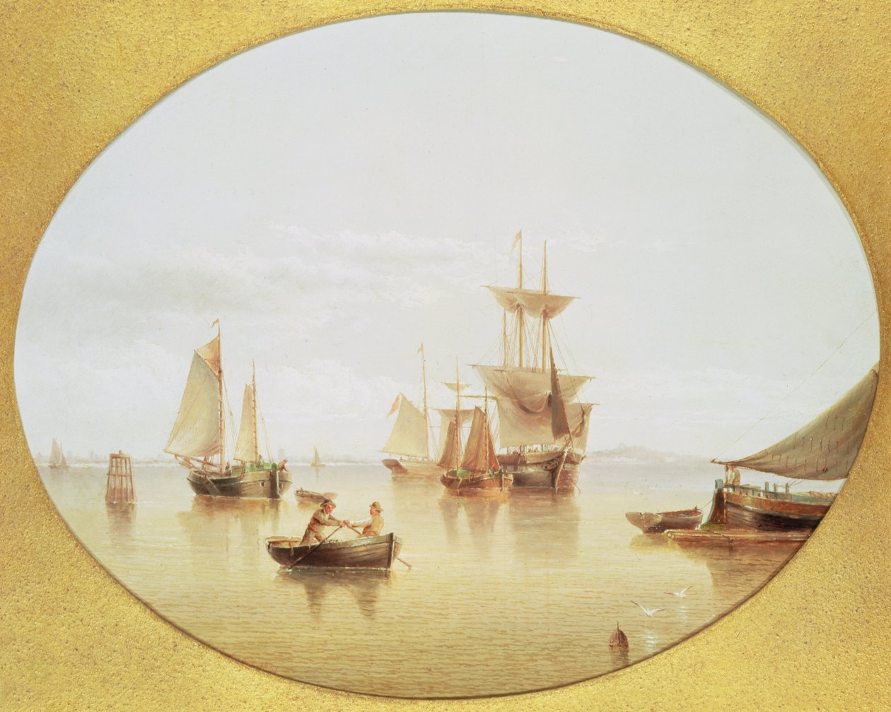Scena del Porto - Remando a Riva da Henry Redmore