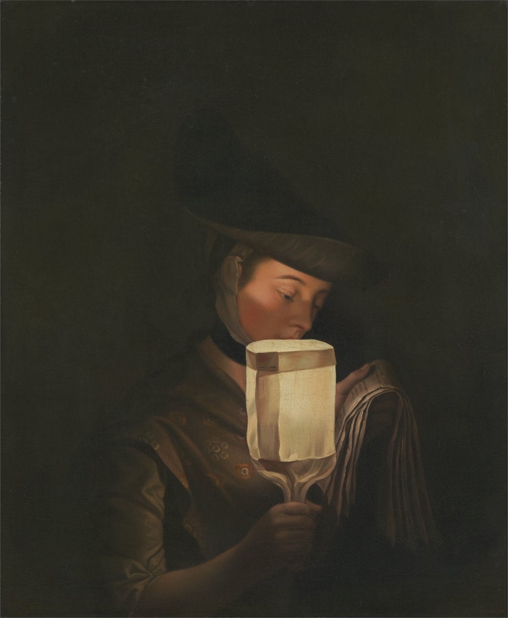 Il cantante di ballate da Henry Robert Morland