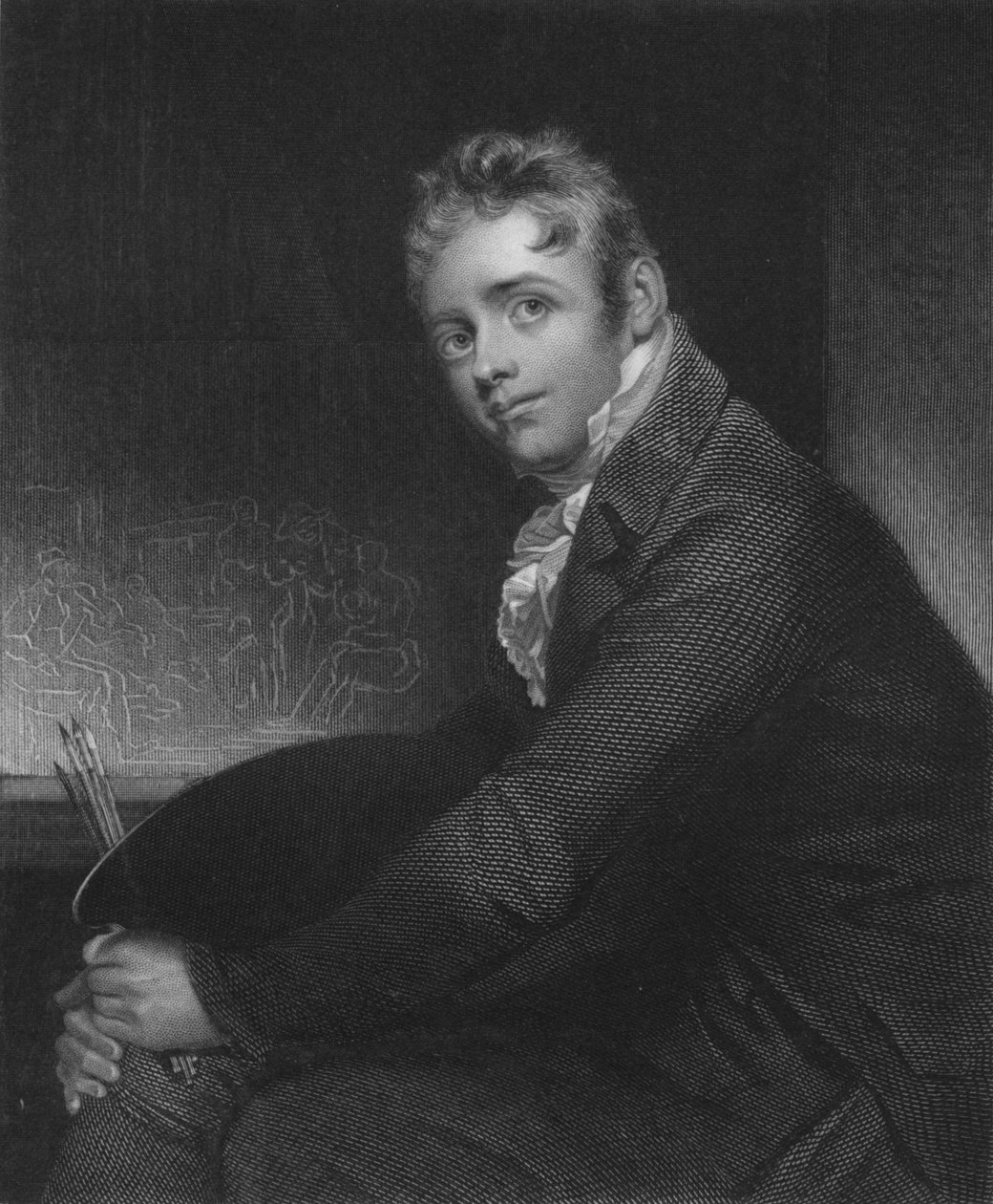 David Wilkie, Esq. R.A., 1834 da Henry Robinson