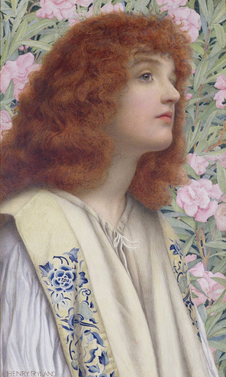 Oleandro, c.1890 da Henry Ryland