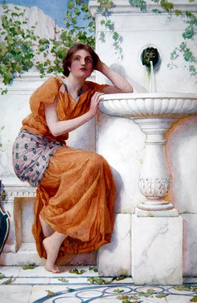 La musica della fontana da Henry Ryland