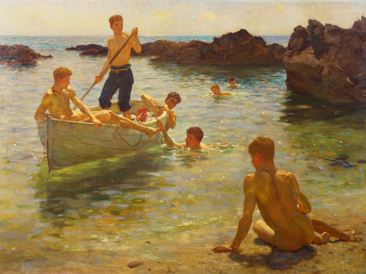Splendore del mattino, 1922 da Henry Scott Tuke