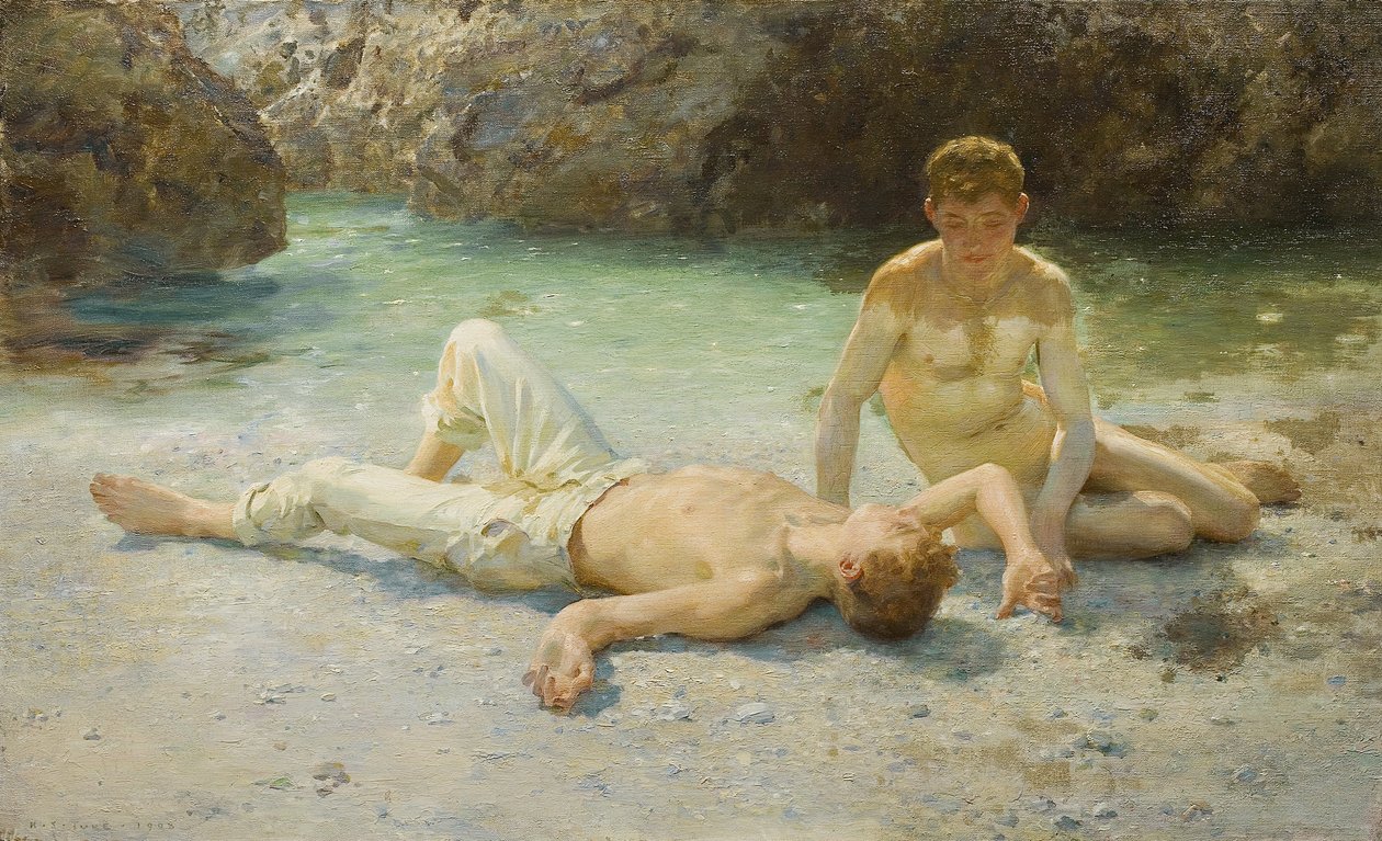 Calore di mezzogiorno da Henry Scott Tuke