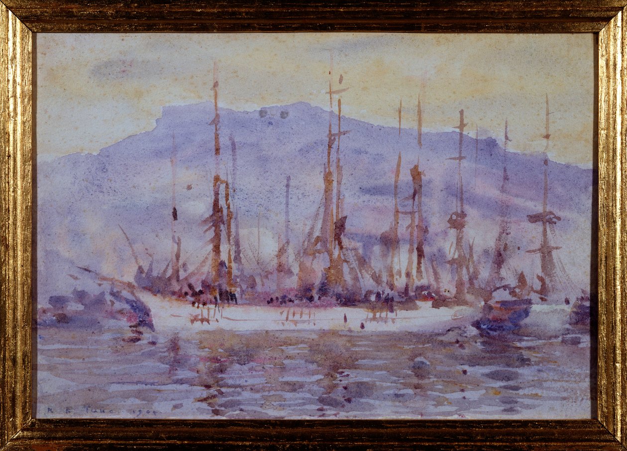 Tre maestri, Falmouth, 1904 da Henry Scott Tuke