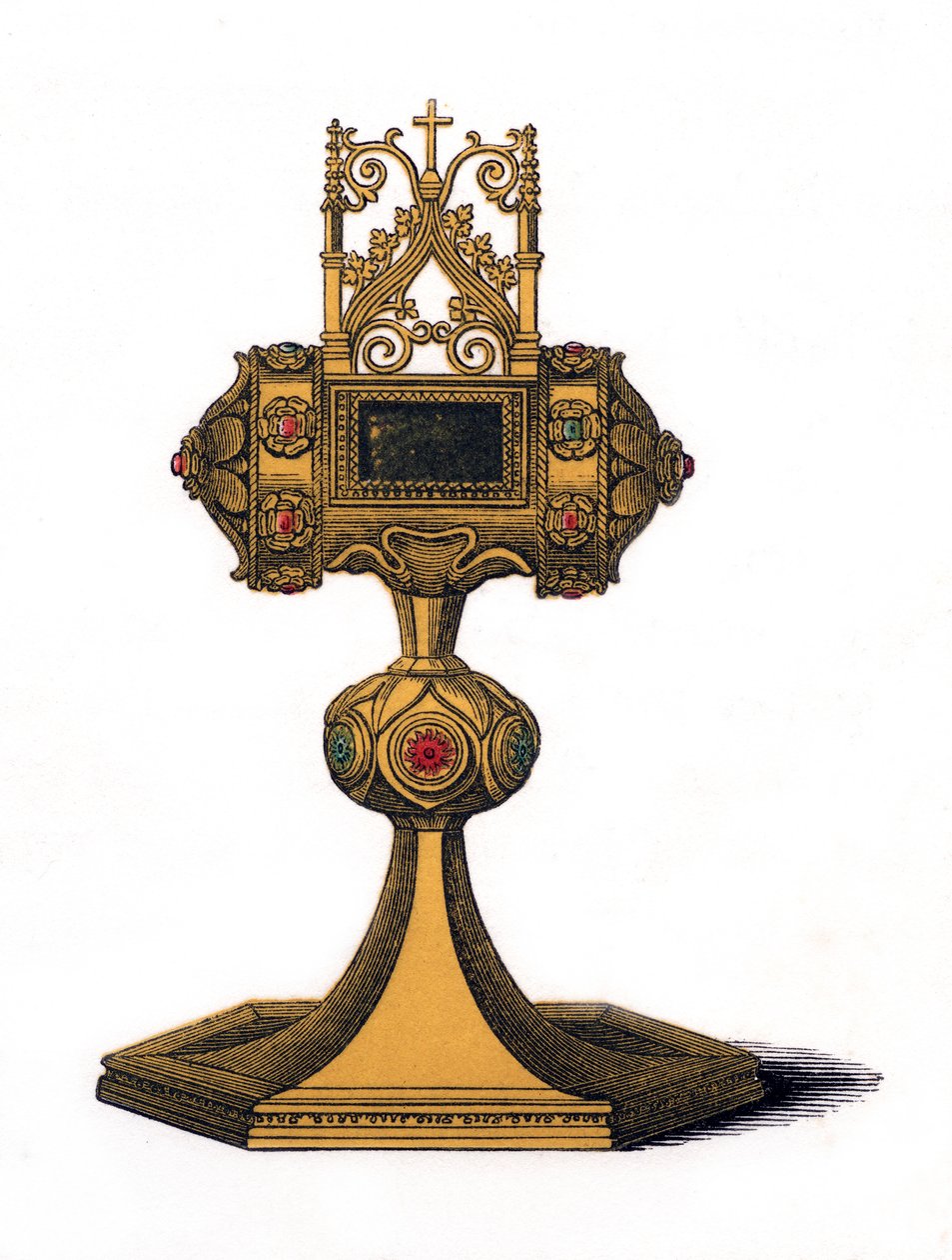 Reliquiario, XV secolo, 1843 da Henry Shaw