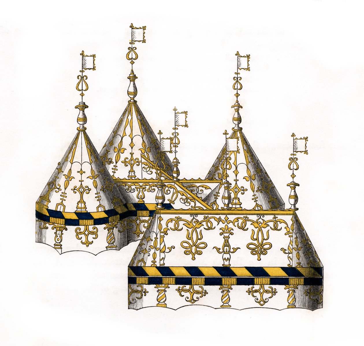 Progetto di tenda da Henry Shaw
