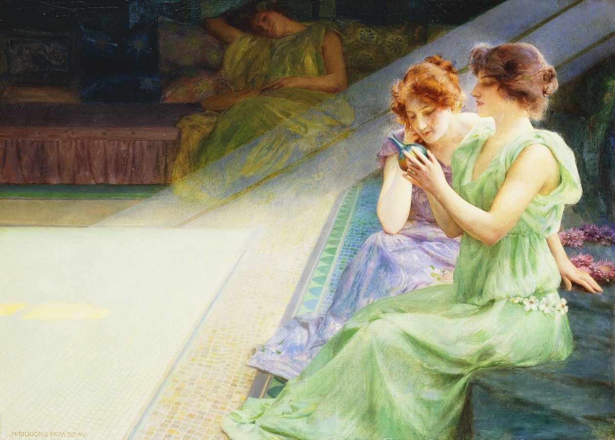 Iridescenza, c.1895 da Henry Siddons Mowbray