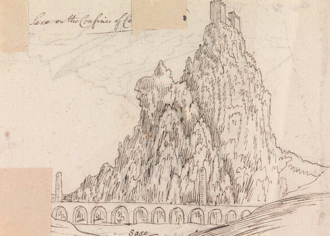 Castello di Sax da Henry Swinburne
