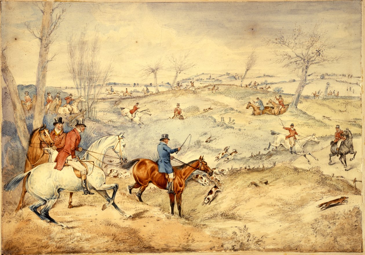 Scene di Caccia: Tally-Ho da Henry Thomas Alken