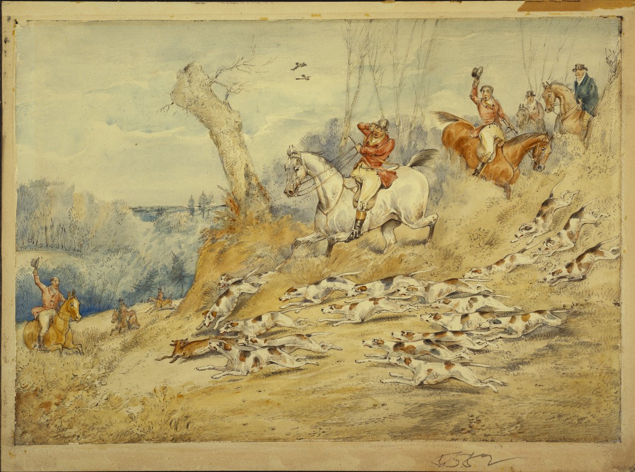 Scene di caccia: La cattura da Henry Thomas Alken