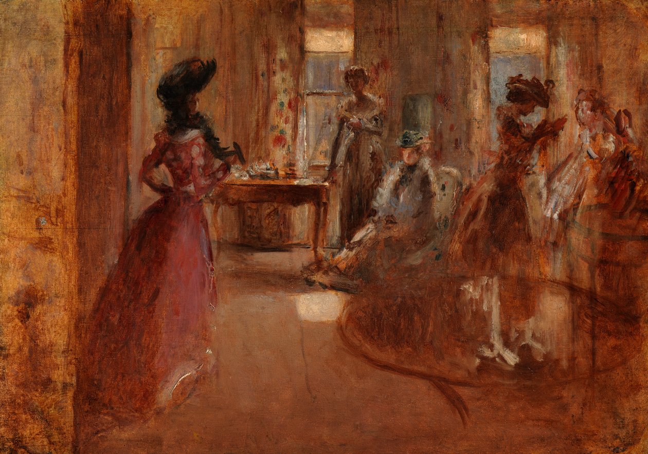 Festa di famiglia, c.1892 da Henry Tonks