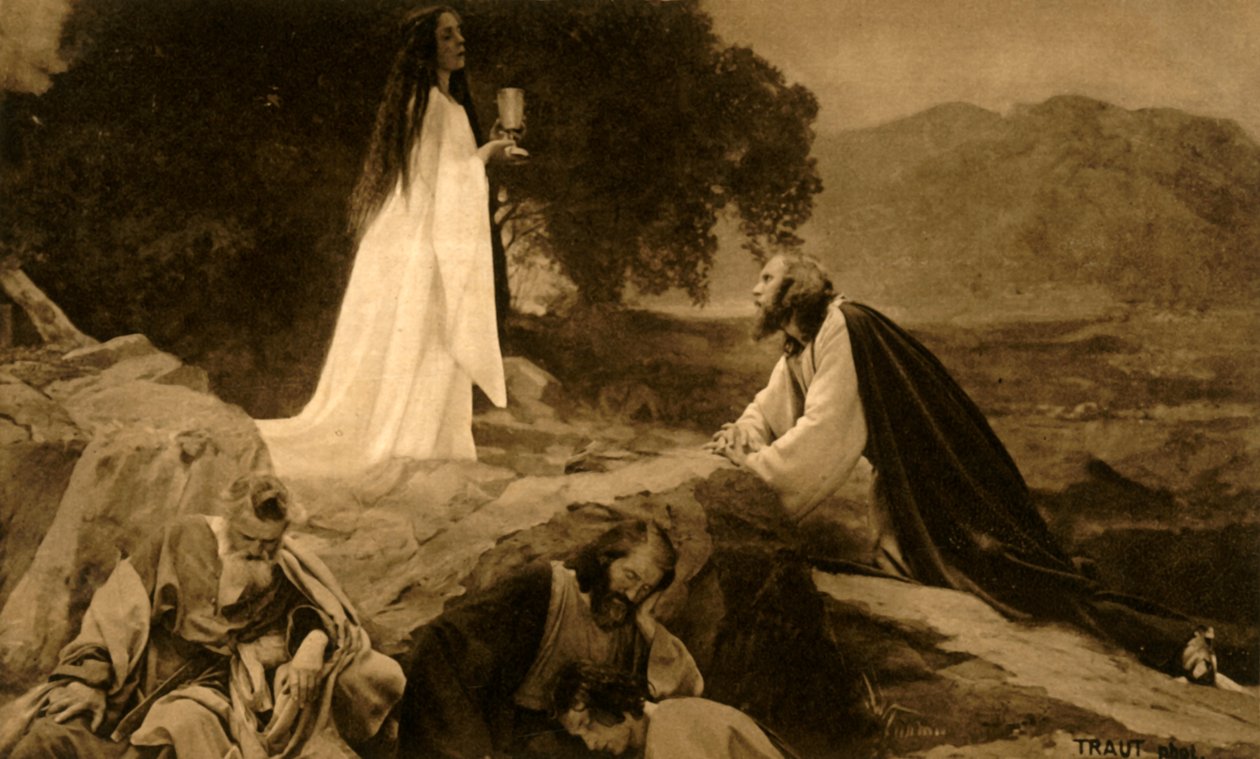 Gesù sul Monte degli Ulivi, 1922 da Henry Traut