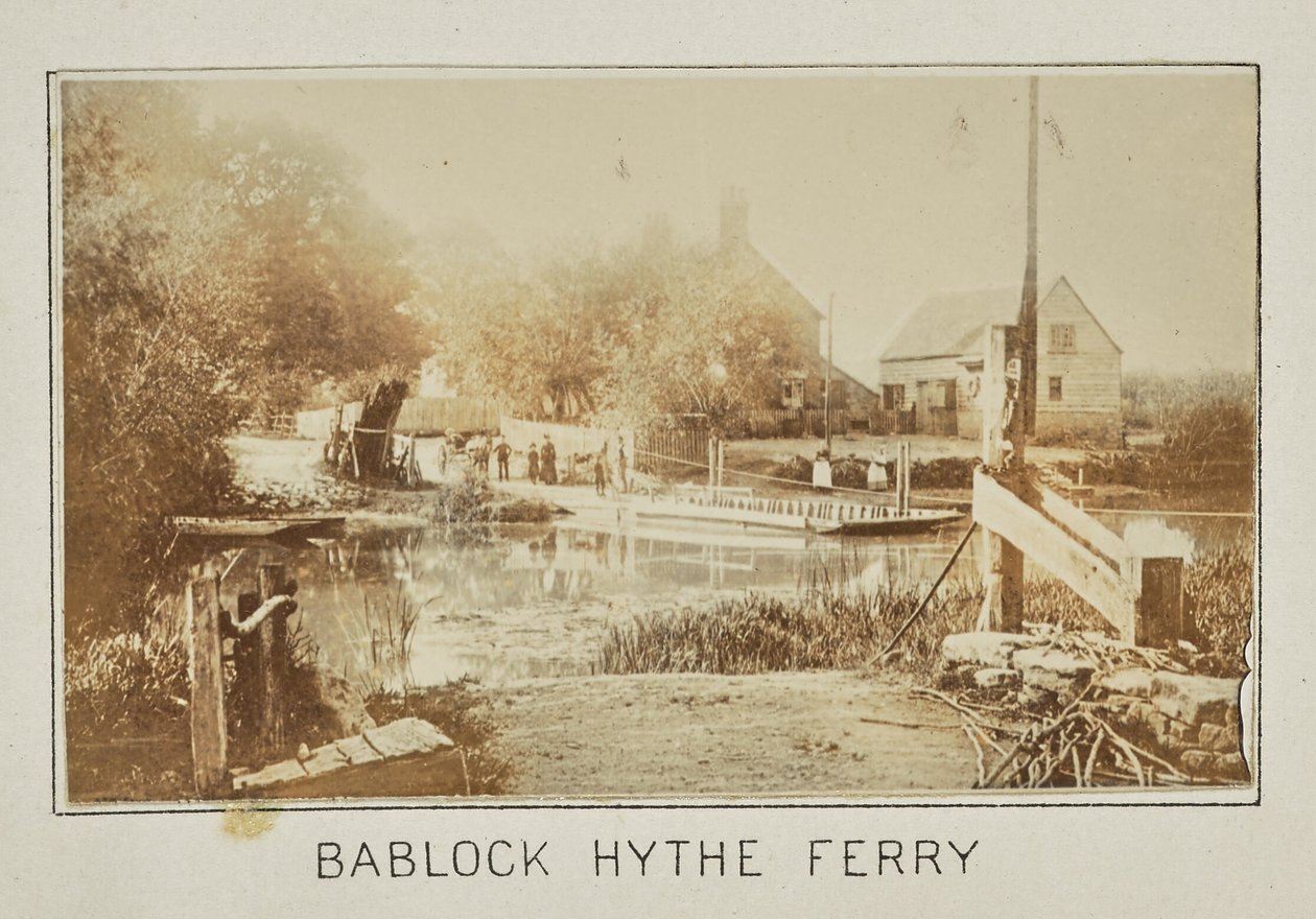 Traghetto Bablock Hythe da Henry W. Taunt