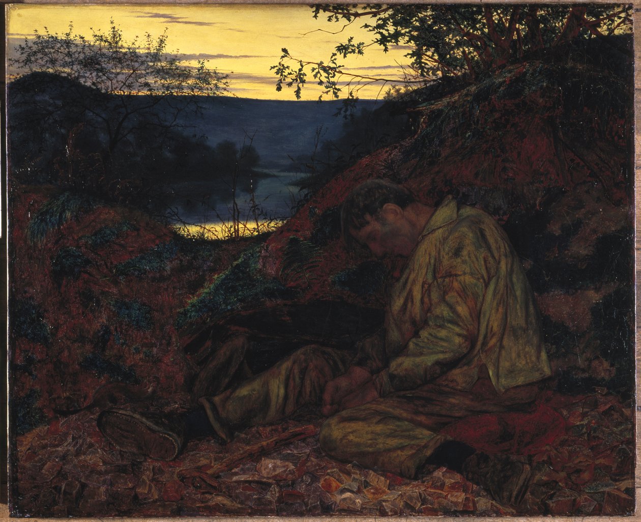 Il rompipietre, 1857 da Henry Wallis