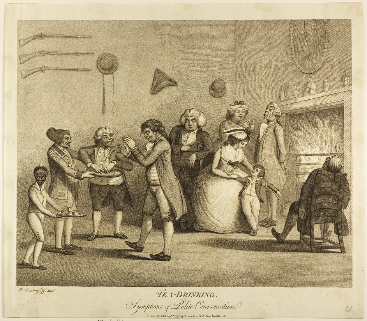 Bere il tè da Henry William Bunbury