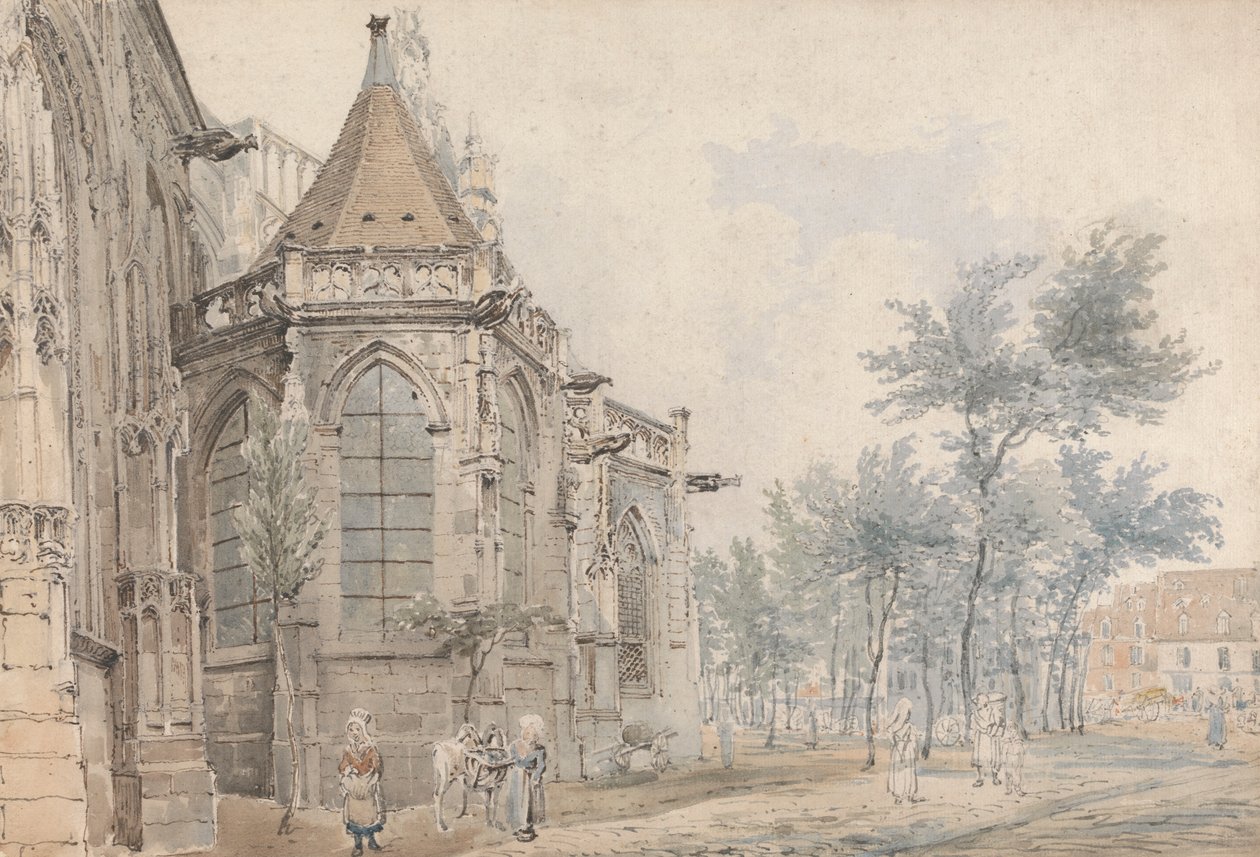 St. Jacques, Dieppe da Henry William Burgess