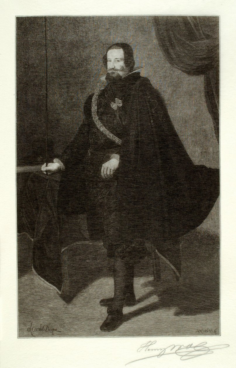 Conte Duca di Olivarez da Henry Wolf